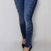 High Waisted Studded Beaded Push Up Skinny Jeans High Elasticity Autumn Winter Style Casual Cotton Denim_ecoleips.com