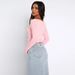 Trendy Sexy Solid Color Long Sleeve Crop Top Dress Summer New Arrival Slim Fit Belly Exposing Fashion Women Daily Casual Dress_ecoleips.com