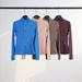 Women's Slim-Fit Stand Collar Yoga Jacket - Breathable & Stylish Workout Top For Gym & Outdoor Activities_ecoleips.com