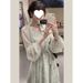 Gentle Floral For Women, 2026 Early Spring New French Style, High-End Waist-Cinching Elegant Fairy Long Dress_ecoleips.com