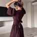 Women's Clothing Women's Round Neck Short Sleeve Dress Elegant Spring Style Full Swing Dress For Formal & Casual For Women_ecoleips.com