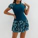 2025 European And American New Split Swimsuit Skirt Short Sleeved Fashionable Women's Swimsuit Set Bikini Swimsuit_ecoleips.com