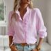 Verve New 2025 Women's Autumn Shirt Cardigan With Ruffled Long Sleeves And Puff Tops_ecoleips.com