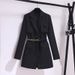 Spring And Autumn Windbreaker Women's New Top Korean Style Chic Coffee Colored Small Suit Jacket For Women Spring And Autumn High-end Suit For Women_ecoleips.com