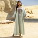 Women's Clothing Middle East Robe Clothing Arab Robe Embroidered Dress_ecoleips.com