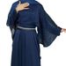Verve Women's Muslim Clothing Abaya Simple Cape Cloak Starry Sky Robe_ecoleips.com