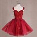 Elegant Strapless Formal Evening Gown With Floral Appliqué For Banquet Wedding Cocktail Party_ecoleips.com