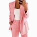 Women's Clothing Women's Slim Fit Cardigan Jacket Autumn/Winter Style Lapel Temperament Suit Set Fashion Outerwear_ecoleips.com
