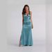 Women's Clothing Black Swing Collar Hip Dress Banquet Elegant Satin High Waist Suspender Dress_ecoleips.com