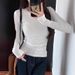 Spice Girl Slim Short Bottom Long Sleeve T-Shirt Sexy Figure Long Sleeve Bottom Top_ecoleips.com