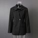 Black Asymmetric Lapel Blazer With Waist-Defining Cut And Subtle Cut-Out Detail, Slim-Fit Women's Office Wear Jacket_ecoleips.com