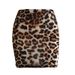 2025 Women's Short Wrap Printed Leopard Print Midi Skirt_ecoleips.com