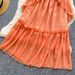 Women's Clothing Seaside Holiday Style Suspender Dress For Women Summer Three Dimensional Flower Ruffle Waist Unique Beautiful Light Luxury Long Skirt_ecoleips.com