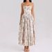 2024 Fairy Temperament Fashion High-end French Style Gentle Slimming Floral Strap Dress_ecoleips.com