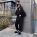 Sports And Leisure Women's Sweater Set Two-piece Set_ecoleips.com