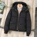 Women's Short Down Jacket 2025 New Korean Style Hooded Thickened Coat For Petite Women Winter Cotton Outerwear Trendy_ecoleips.com