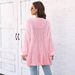 Aria Basics Aria Basics New 2024 Autumn/Winter European And American Women's Fashion Cardigan Sweater, Knitted With Deer Fur, Loose Fit,_ecoleips.com