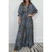 Women's Leopard Print Wide Leg Jumpsuit Casual Fashion European American Style New Arrival_ecoleips.com