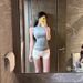High-waisted Tight-fitting Hip-enhancing Denim Shorts For Women, Summer 2025, Sexy And Alluring, Ultra-short, Versatile,_ecoleips.com