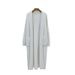 Women's Clothing Oversized Hooded Knit Cardigan - Longline Cozy Soft Chunky Sweater Coat For Fall Winter_ecoleips.com