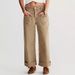 Women's Clothing Retro Non Elastic Washed Straight Workwear Jeans Street Fashion Wide Leg Jeans_ecoleips.com