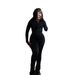 2026 European And American Spring Summer New Cross-Border Sports Casual Women's Sexy Tight Long Sleeve Flared_ecoleips.com