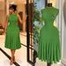 Luxury Sleeveless Knitted Dress for Women Summer Light American European Style Pleated Splicing Slim Fit Long Skirt_ecoleips.com