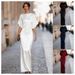 Elegant Slimming Long Formal Dress French-Inspired Evening Gown for Special Occasions Women's Clothing/Dress_ecoleips.com