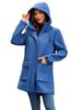 K Jacket Rainproof Hooded Women's Raincoat Jacket Windbreaker_ecoleips.com