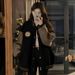 Women's Fleece Lined Lazy Baseball Jacket Autumn Winter Thick Casual Cardigan Sweatshirt Loose Retro Style Trendy Clothing_ecoleips.com