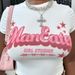 Women's round Neck Short Sleeve T-Shirt 2025 Summer New Slim Fit Letter Print European American Style Cross Border Top_ecoleips.com