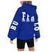 Women's Oversized Hooded Sweatshirt With Stylish Prints - Soft Fleece-Lined Long Sleeve Pullover For Casual Comfort (Multiple Colors Available)_ecoleips.com