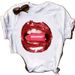 Summer European And American Cross-border Foreign Trade Wholesale T-shirts, Round-neck Casual Plus-size Loose_ecoleips.com