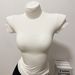 Chao High Neck Short Sleeve T-Shirt for Women Skin Friendly Soft Sheer Sexy Form Fitting Solid Color Top New Black Style_ecoleips.com