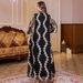 ng2510292 Ng2510292 Ng2510292 New Summer Collection: Exquisitely Embroidered Mesh Robe, Dubai Party Middle Eastern Long Dress, Muslim Women's Robe_ecoleips.com