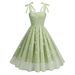 European And American Style Women's Embroidered Suspender Cocktail Dress Cross Border Fashion 8771_ecoleips.com