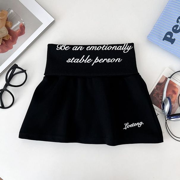 Women’s High Waist Bodycon Mini Skirt – Stylish Letter Print, Anti-Slip & Flirty Fit For Streetwear & Clubbing_ecoleips.com