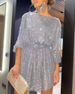 K Sparkling Bead Dress For Festival Party, Small Dress_ecoleips.com