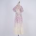 Women's Clothing Dress Lapel Printed Long Skirt Belted Single Breasted Fairy Skirt_ecoleips.com