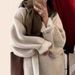 Lazy Feeling Over The Knee Medium And Long Knitted Cardigan Women's Loose Sweet Soft Waxy Gentle Color Sweater Jacket_ecoleips.com