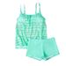 Women's Floral Print Bikini Set With Skirt - Plus Size Swimwear, Soft Polyester & Cotton Lining, Adjustable Coverage For Beach & Pool_ecoleips.com