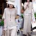 Women's Clothing Retro Style Women's Cotton Linen Two Piece Suit Slimming Design Relaxed Fit Summer For Formal & Casual For Women_ecoleips.com