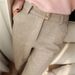Aria Basics 2025 Foreign Trade Herringbone Woolen Trousers For Women, New Spring And Autumn Straight Casual Long Pants, Harem_ecoleips.com