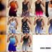 2023 European And American 's Clothing Printed Summer Casual Fashion Suspender Shorts Jumpsuit Overalls For_ecoleips.com