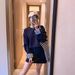 Fashionable Korean Style Women's Two Piece Set Long Sleeved Top And Skirt Early Autumn Design New for 2024_ecoleips.com