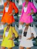 Women's clothing shorts, suits, sexy temperament women's fashion casual lapel cardigans_ecoleips.com