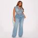 Unisex Relaxed Fit Straight Leg Jeans – High Waist Stretch Denim For Women (Vintage Washed, Comfort Cotton, S-XXL, Blue)_ecoleips.com