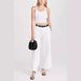 Women's Clothing Casual Wide Leg Stitching Jeans Large Size Loose_ecoleips.com