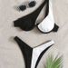 Women's Clothing Newmulti Color Sexy Women's Split Swimsuit One Shoulder Steel Bikini Bikini Swimsuit_ecoleips.com