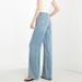 Xinge Light Colored Wide Jeans For Women With A Loose And Slimming Fit, High Waist New Summer American Straight Leg_ecoleips.com